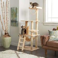 Holiday Special 57″ H74 Beige Cat Tree Condo was $159 now $80 - Photo 5