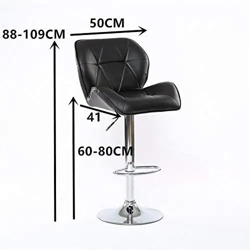 Tripad Thick cushion Swivel Bar Stool