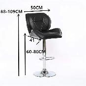 Tripad Thick cushion Swivel Bar Stool