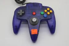 N64 Funtastic Grape (Transparent Purple) Controller (#7977)