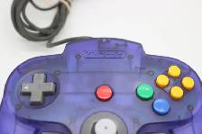N64 Funtastic Grape (Transparent Purple) Controller (#7977) - Photo 2