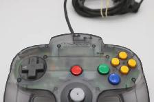 N64 Funtastic Smoke Gray (Transparent Black) Controller (#7979) - Photo 2