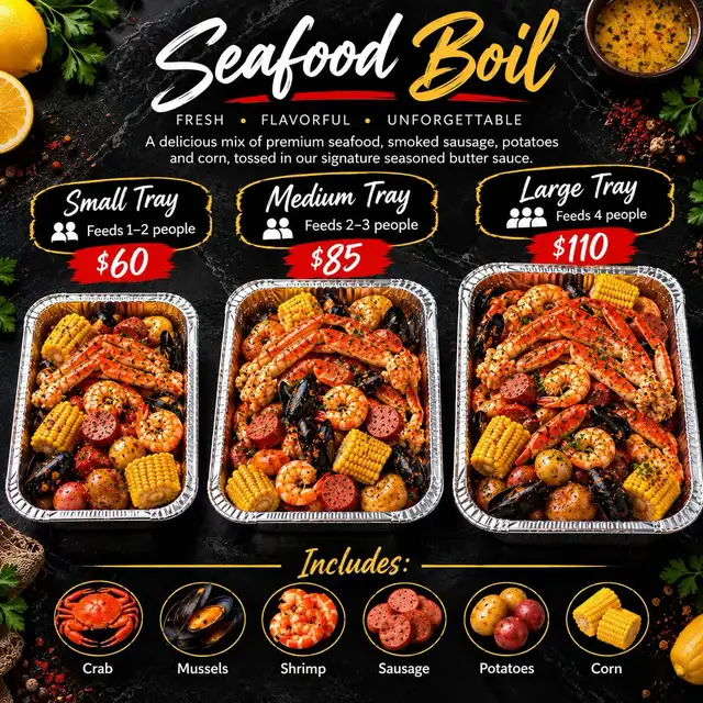 SEAFOOD BOIL
