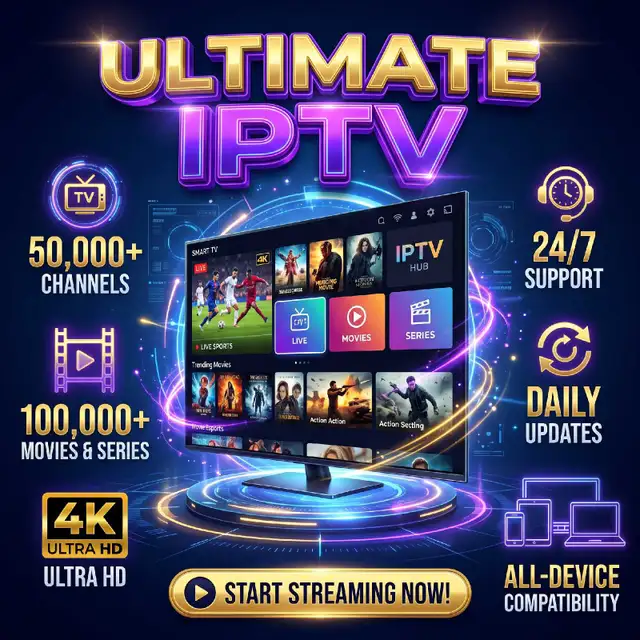Best IPTV Subscription - 4K Quality