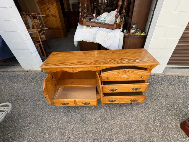 Free delivery used Oak dresser