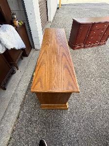 Free delivery used Oak dresser - Photo 3