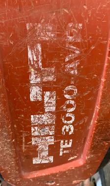 Hilti TE 3000 AVR Electric Demolition Jack Hammer 120V For Parts - Photo 3