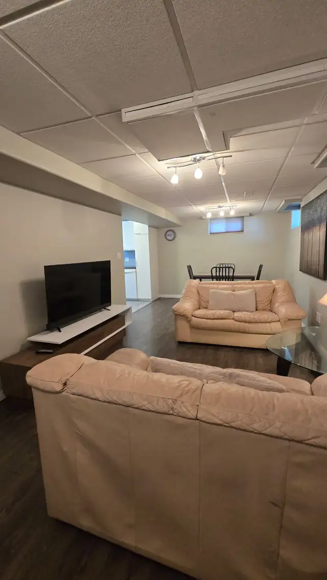Bright 2 bedroom basement suite