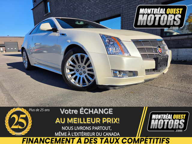 2011 Cadillac CTS Coupe AWD / Performance / V6 ONE OWNER B