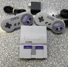SNES Classic System with 2 Controllers