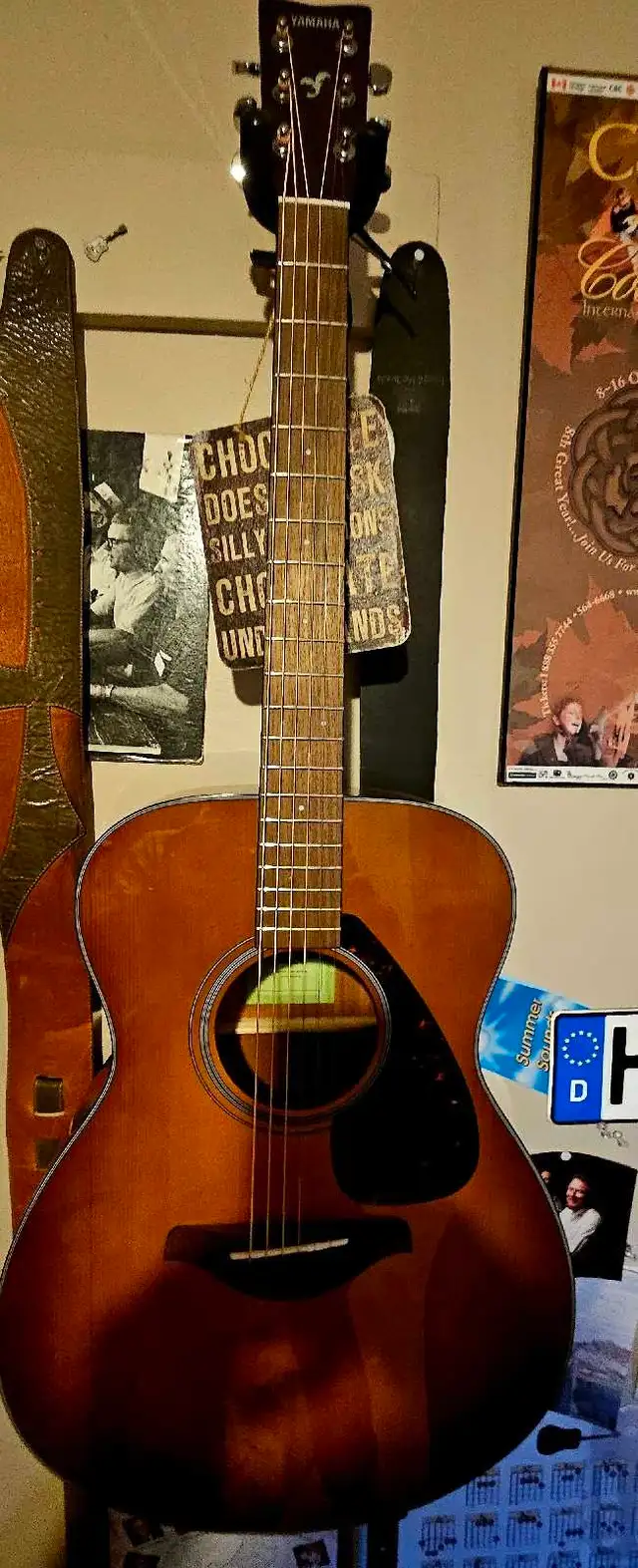 YAMAHA FS 800...with K&K pickup
