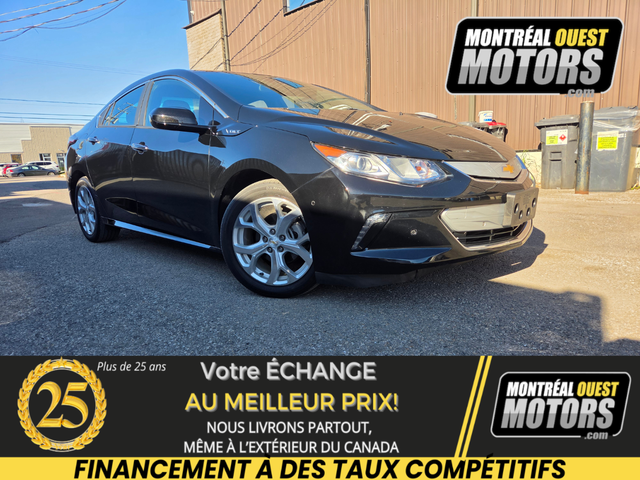 2018 Chevrolet Volt Premier / HYBRID PHEV Intérieur Cuir Caramel