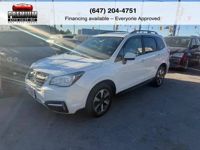 2018 Subaru Forester  3 YEAR WARRANTY INCLUDED