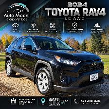 2024 Toyota Rav4 LE AWD /ACCIDENT FREE & ONE OWNER/MECHANICALLY