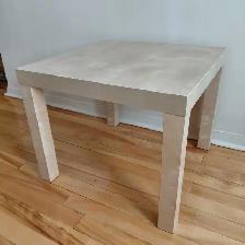Table IKEA LACK couleur bouleau - Photo 4