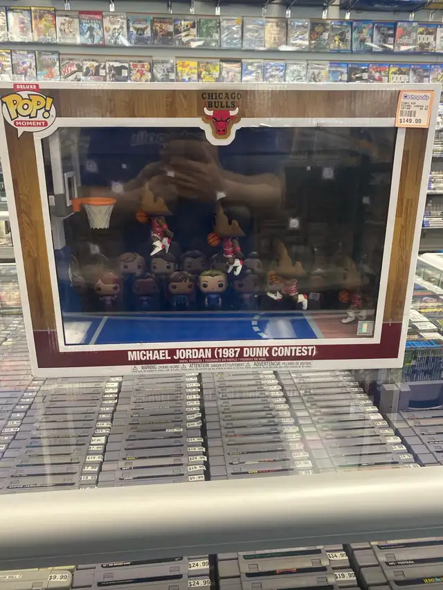 Funko Pop Michael Jordan 1987 Dunk Contest @ Cashopolis!!