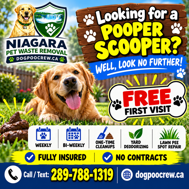 We Scoop Poop FREE first visit