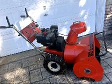 Eaton 8-26 Snowblower – 8 HP – 26' Two-Stage – Electric Start