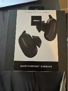 Bose QuietComfort Earbuds – Triple Black (Sealed)