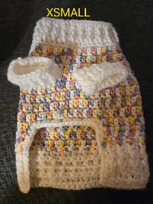 Handmade Crochet Dog Sweaters - Photo 4
