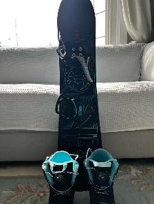 Snowboarding, Binders, and Shoe (2k)