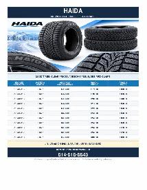 Pneus d’hiver HAIDA