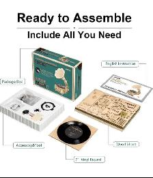 Brain Teaser - Can you build a real vinyl record player? - Photo 2