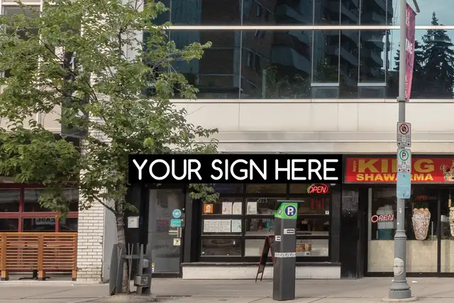 203 Bank St., Ottawa | 1,840 sf Retail for Lease in Centretown