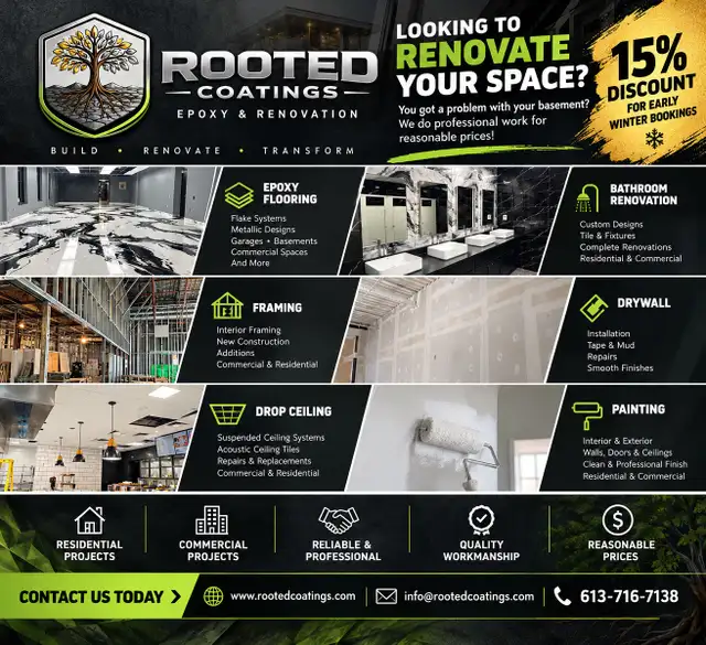 Renovation and Construction services