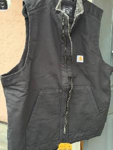 Carhartt Sherpa Lined Vest Mens XL Black Brand New With Tags - Photo 5