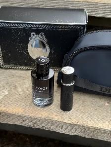 Dior Sauvage Gift Set EDP 100ml Travel Spray Pouch New - Photo 5