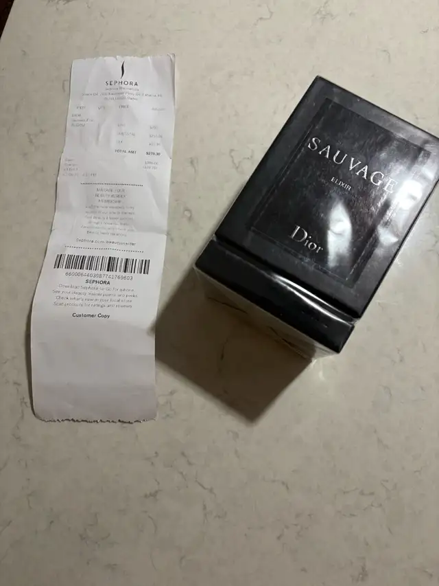 DIOR SAUVAGE EXILIR 100mL