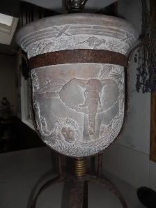 VERY UNIQUE CUSTOM FLOOR/TABLE LAMP - Photo 4