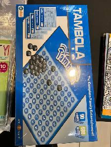 TAMBOLA GAMEBOARD - $15.00