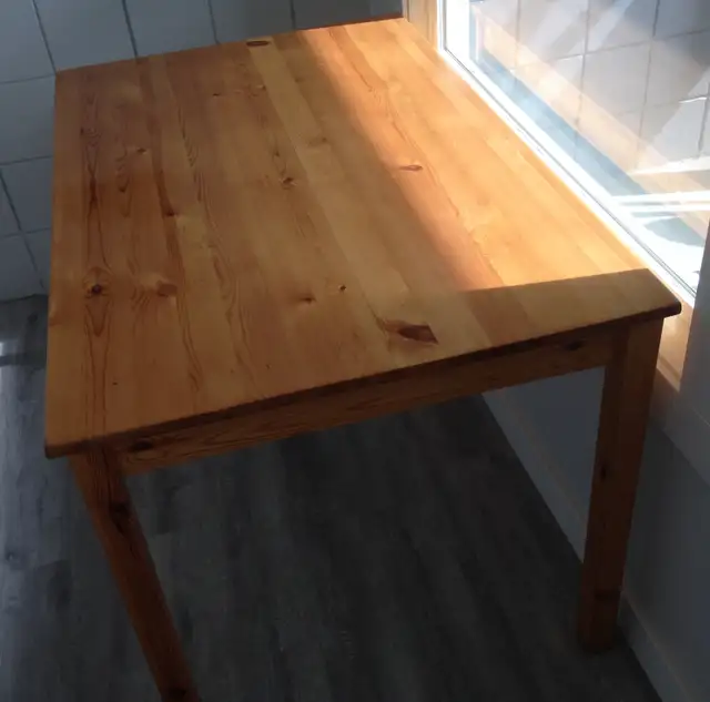 Wood Table (IKEA)