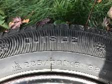 4x Pneus d’hiver Cachland CH-W2002❄205/60R16   Rims 5x114.3mm - Photo 2