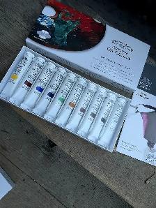 Winsor & Newton Artists Oil Paint Set 10x21ml New Sealed - Photo 4