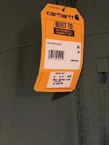 Carhartt Force Phoenix Jacket Mens M New Green Slate - Photo 5