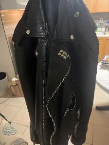 leather jacket - Photo 2