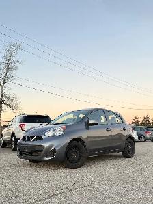 2017 Nissan Micra 4dr HB Man S-GREAT ON GAS-CLEAN CARFAX-COMMUTE