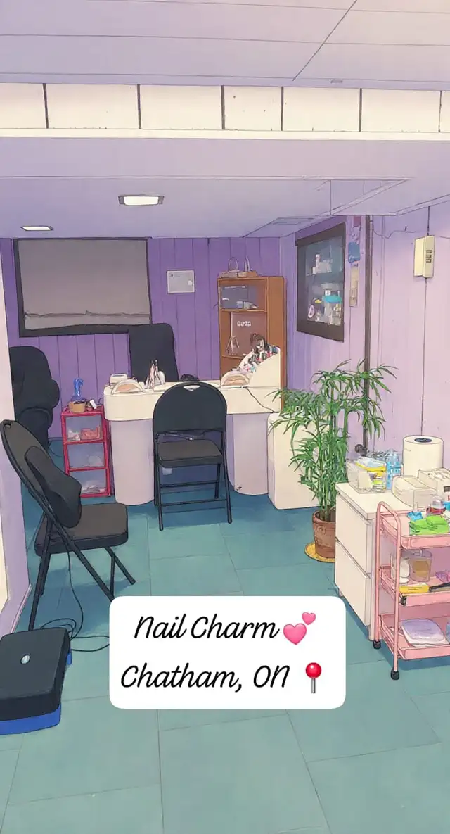 Nail charm $33 mani $26 pedi