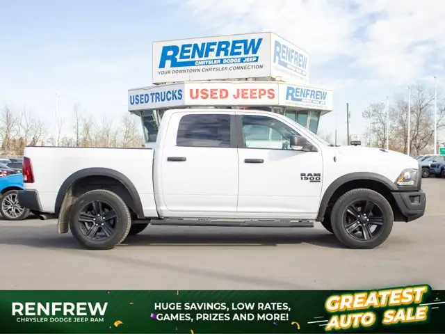 2021 Ram 1500 Classic Warlock Crew Cab 4x4, Heated Seats