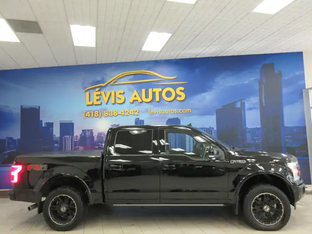 FORD F-150 2018 LARIAT ECOBOOST 2.7L 4X4 SUPERCREW JAMAIS ACCIDE