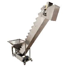 110V 6.8FT Bucket Stainless Steel Granule Conveyor Feeder057131 - Photo 4
