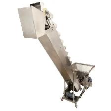110V 6.8FT Bucket Stainless Steel Granule Conveyor Feeder057131 - Photo 6