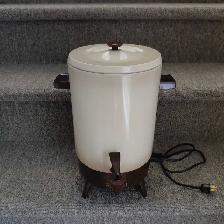 Cafetière percolateur commercial de réception vintage 32 tasses