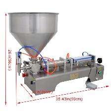 50-500ml Single Head Liquid Paste Filler 160404