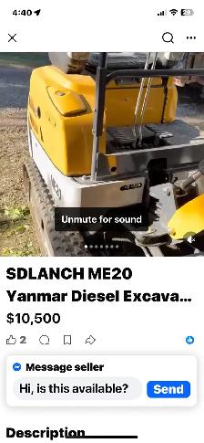 BRAND NEW SDLG 20 MINI EXCAVATOR WITH YANMAR DIESEL - Photo 10