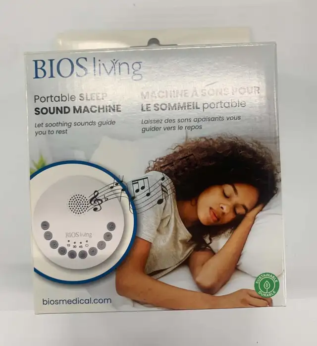 BIOS Living - Portable Soothing Sounds Sleep Machine