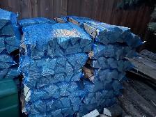 Dry Pine Firewood Bags: Free Delivery